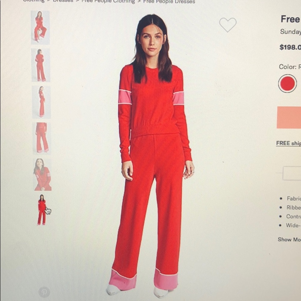 Free People Sunday Knit Set